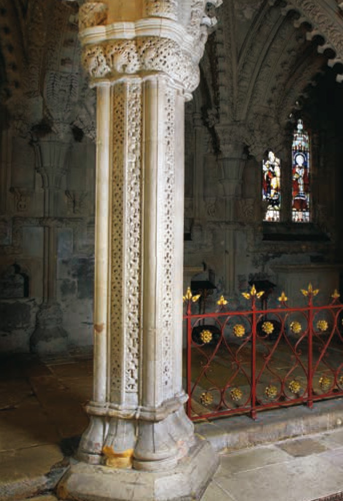 masons-pillar - The Official Rosslyn Chapel Website