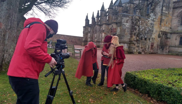 Junior Tour Guides feature - Rosslyn Chapel