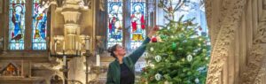 Rosslyn Chapel at Christmas