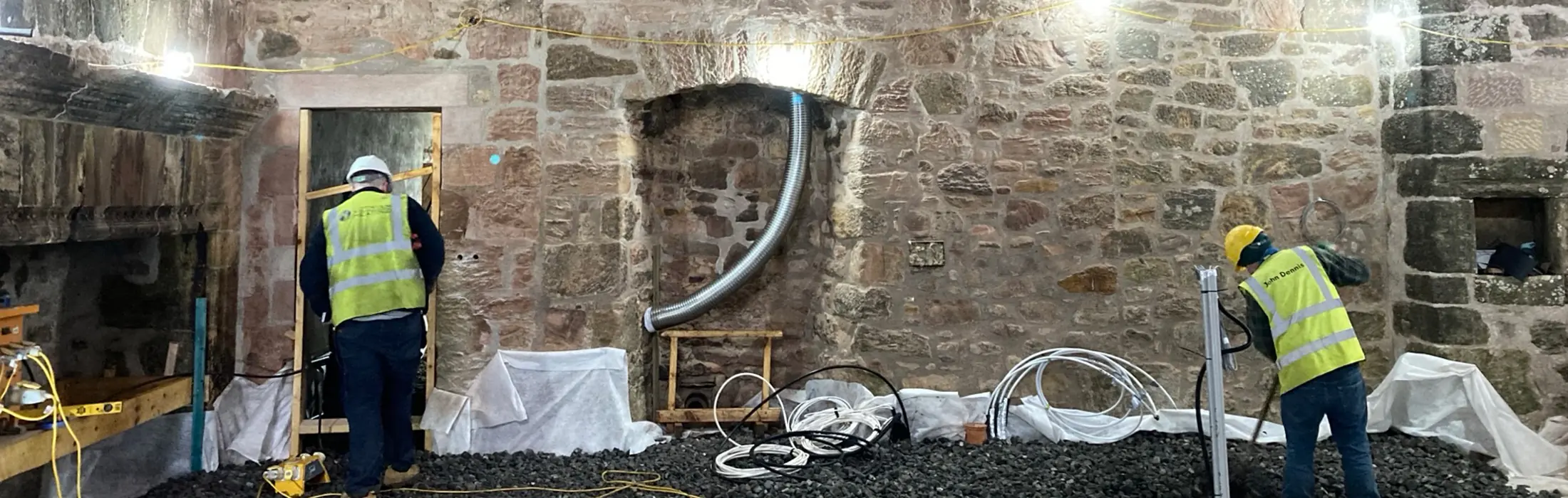 Rosslyn Castle restoration
