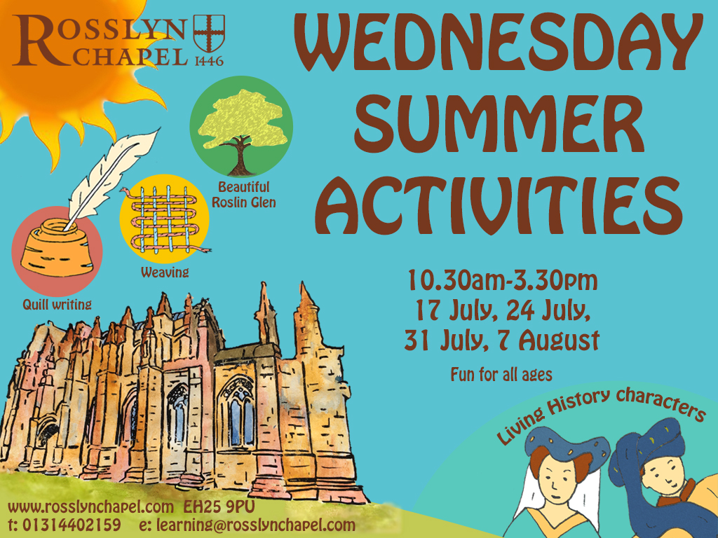 Summer activities poster for web