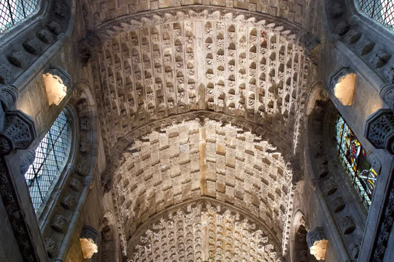 Rosslyn Chapel ceiling